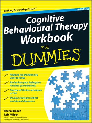 cover image of Cognitive Behavioural Therapy Workbook For Dummies